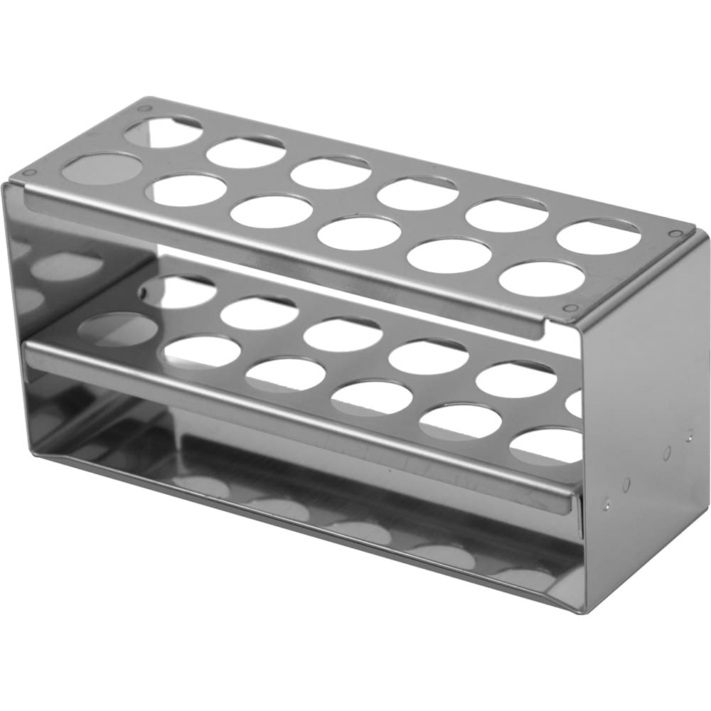 Stainless Steel Test Tube Holder Small For 12 Test Tubes