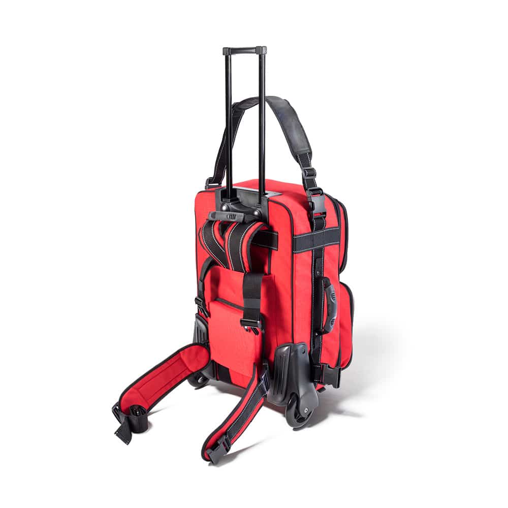 Emergency Trolley With Variable Internal Compartments; Empty