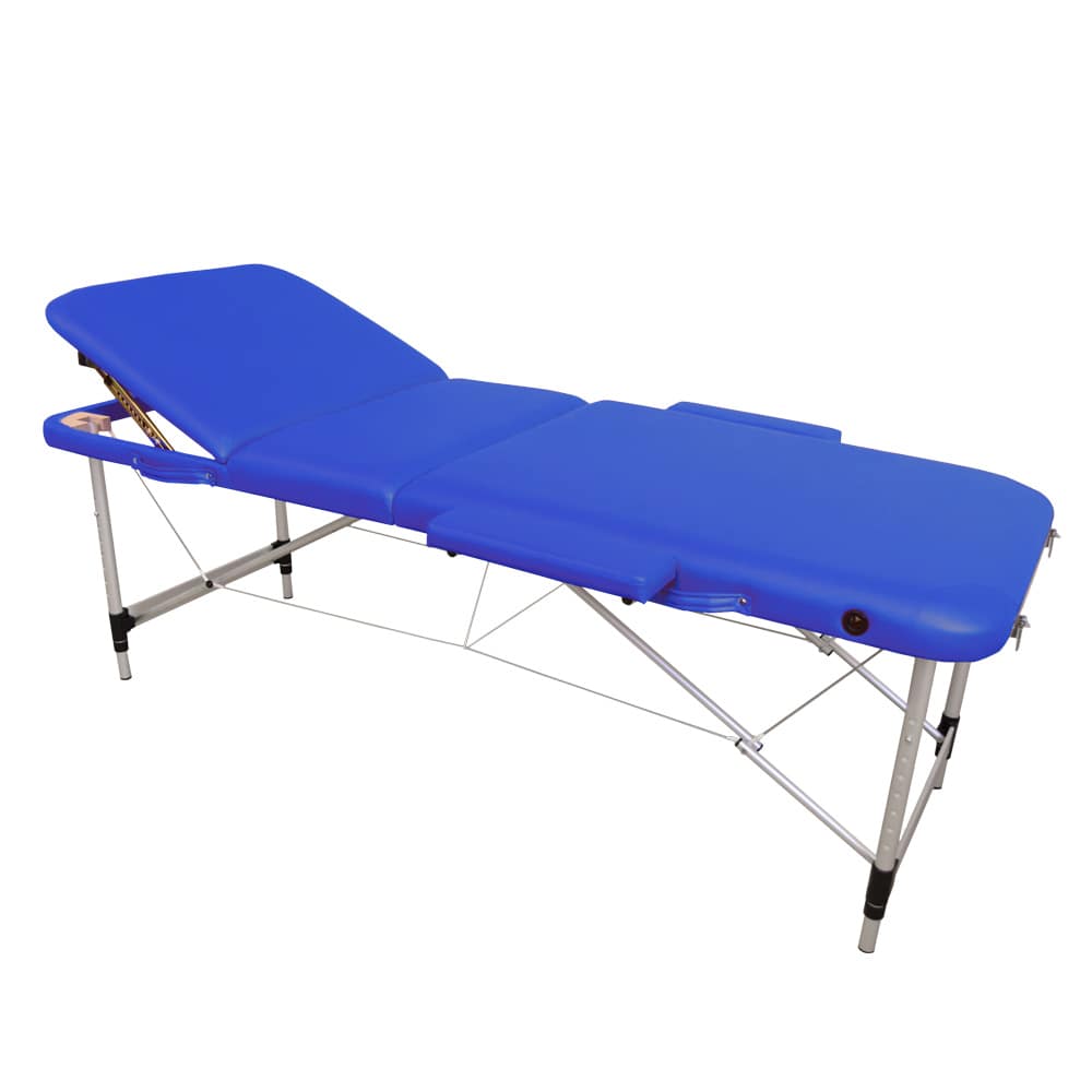 Mobile Examination Table 3-Part Lying Surface With Rounded Seamed Edges
