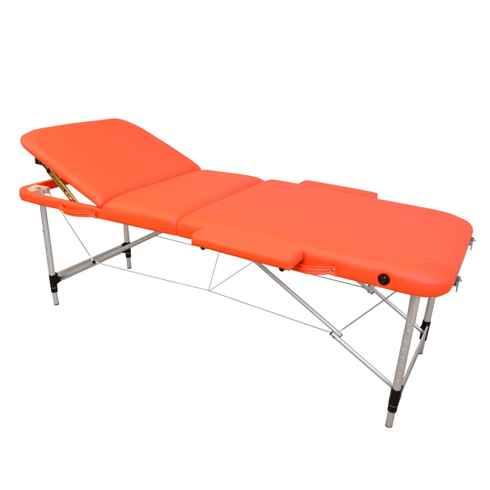 Mobile Examination Table 3-Part Lying Surface With Rounded Seamed Edges
