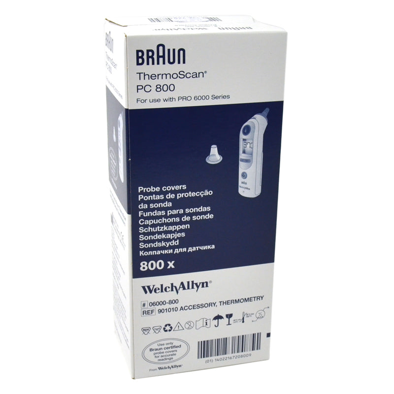 Thermoscan Pro 6000 Disposable Probe Covers | 800 Pieces Per Package