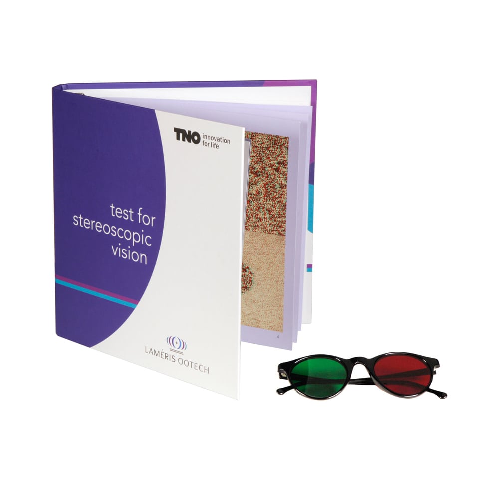 Tno Stereopsis Test For Testing Stereoscopic Perception With Red-Green Glasses