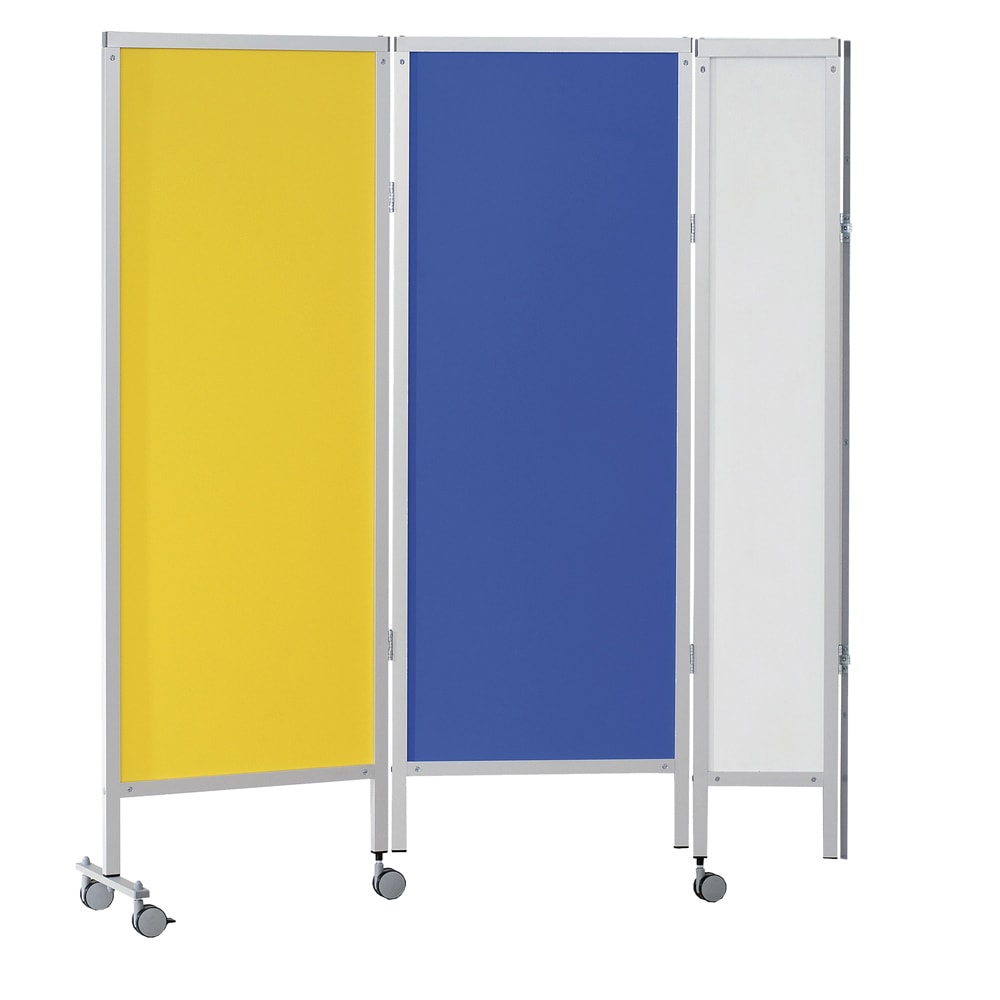 Partition With Wall Connector And Castors | Flexibly Arrangeable And Adjustable