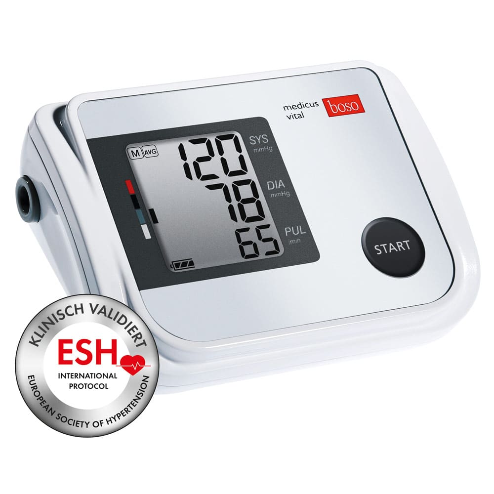 Boso Medicus Vital Blood Pressure Monitor With Oscillometric Measuring Method