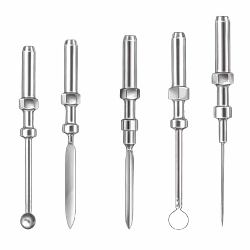 Surgical Accessory Set For The Md I Hf Device From Micromed For A Variety Of Surgical Applications