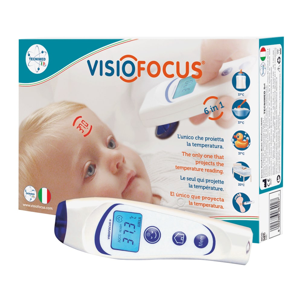 Visiofocus 06400 Forehead Thermometer From Tecnimed