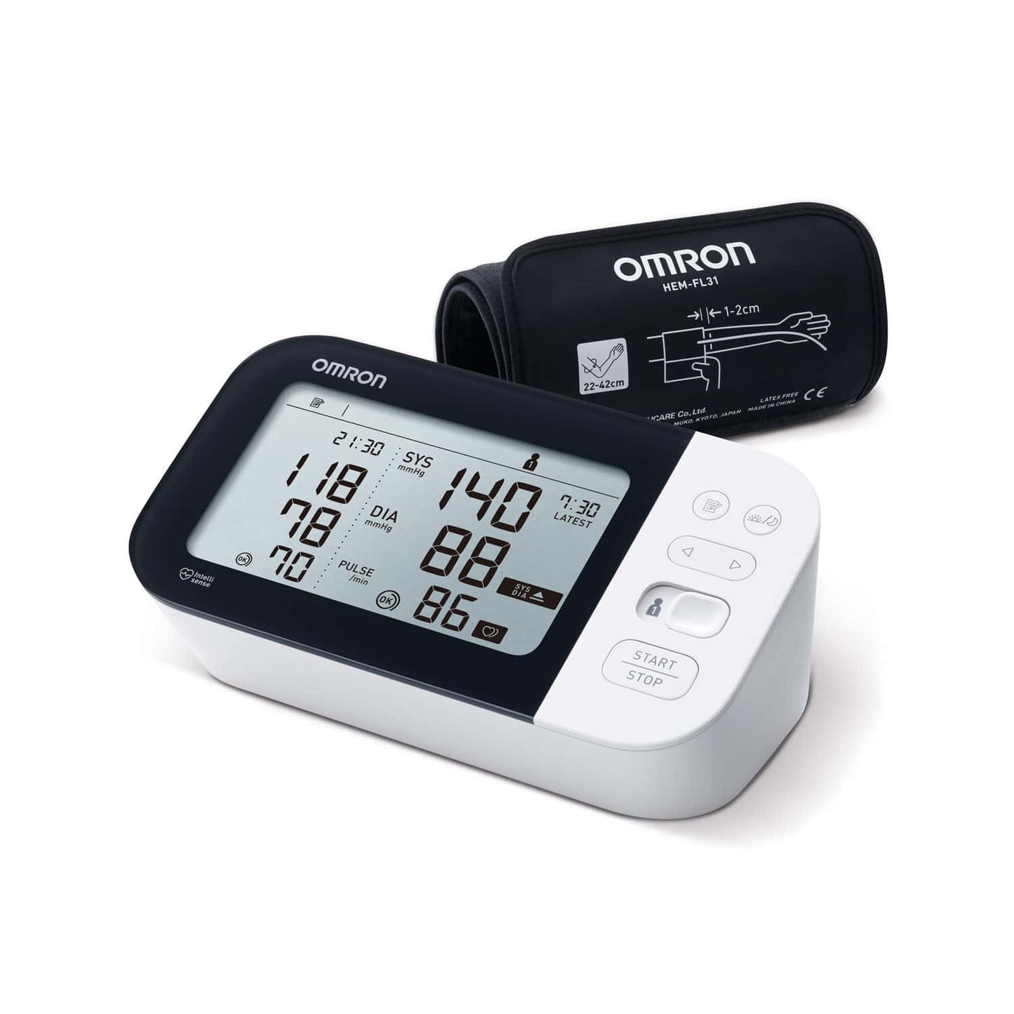 Omron M500 Intelli It Including The Intelli Wrap Blood Pressure Cuff