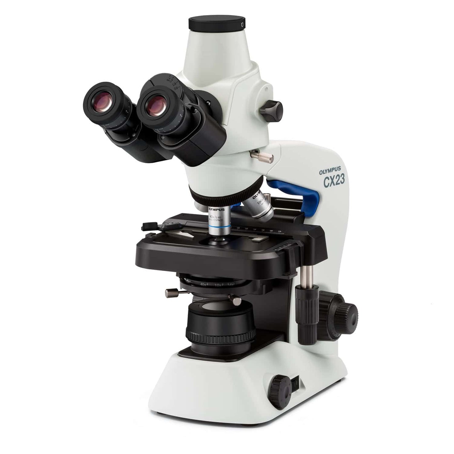 Olympus Cx23 Microscope With Standard Configuration Available With Or Without 100X Oil Objective