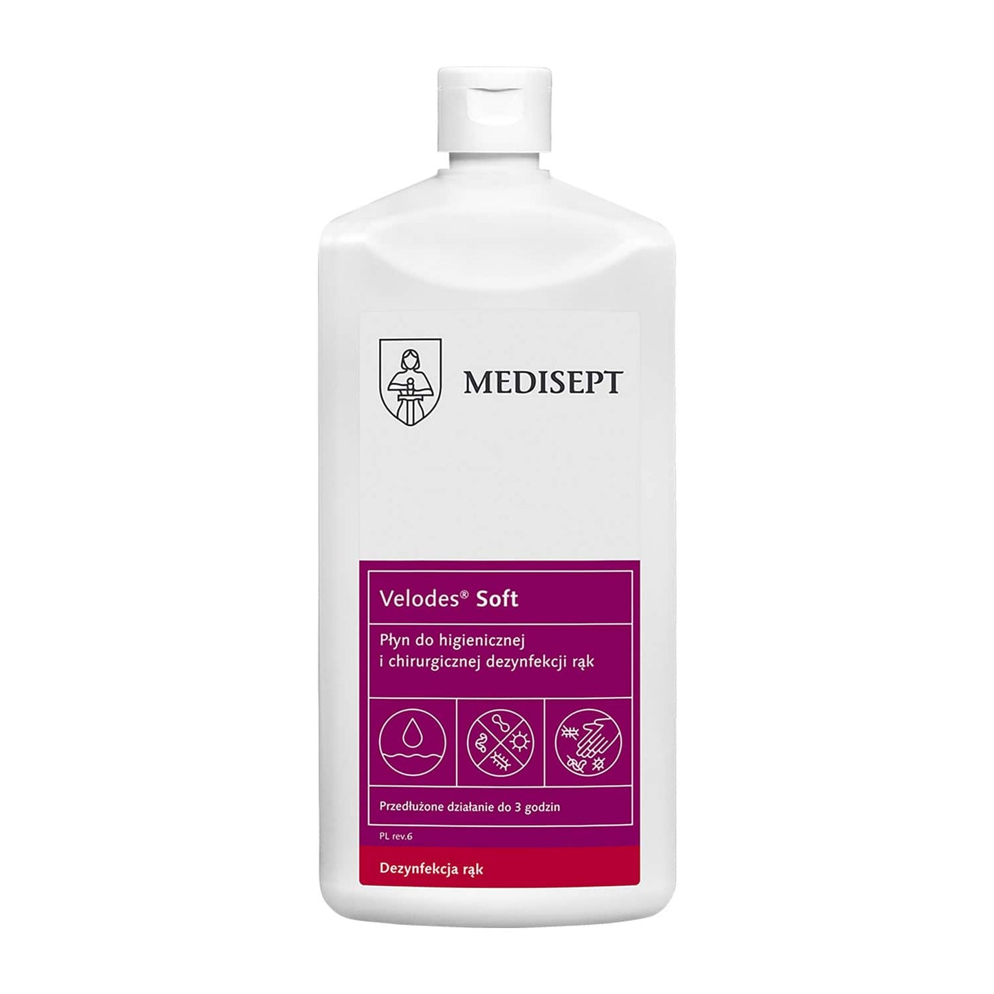 Velodes Soft – For Hygienic And Surgical Hand Disinfection