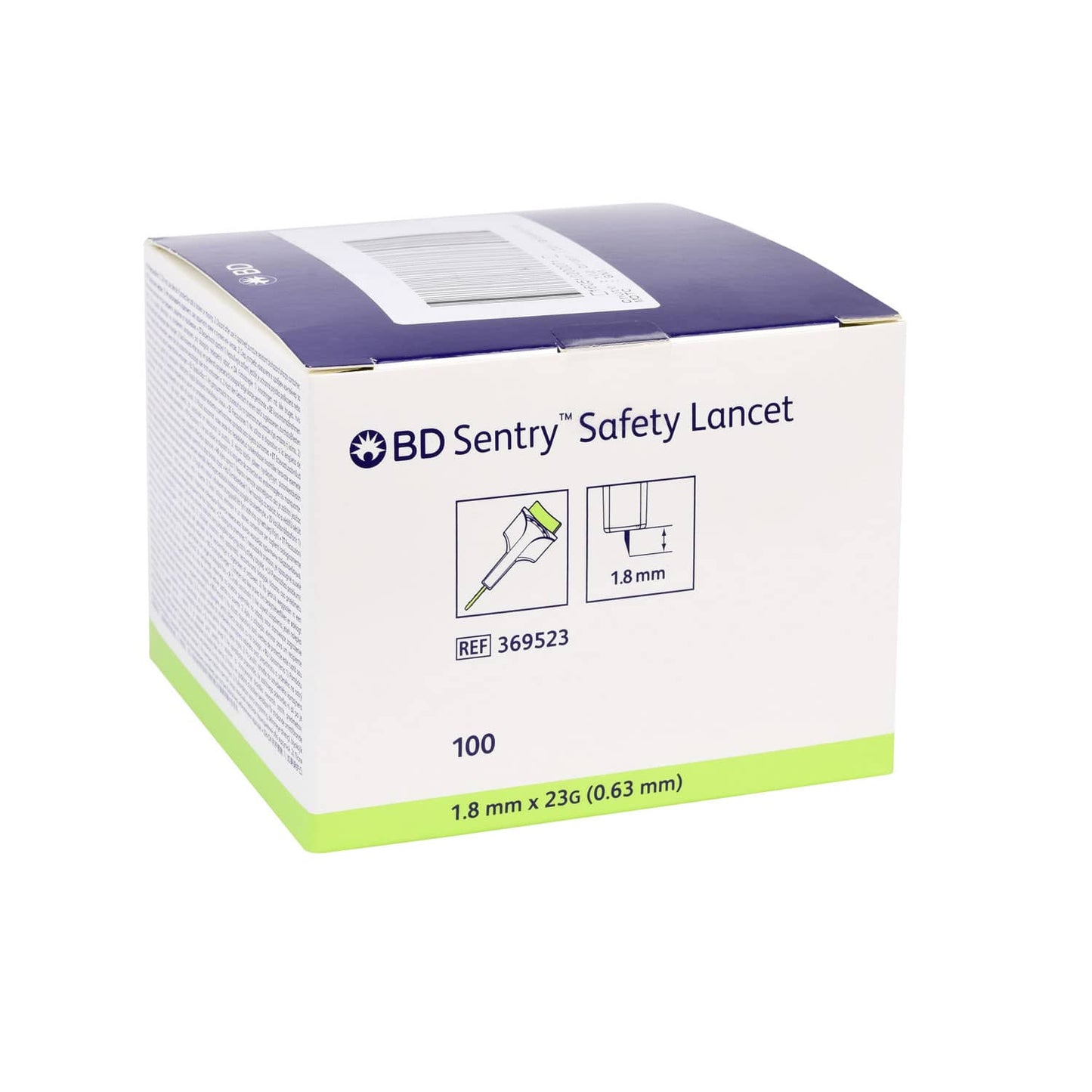Bd Sentry Safety Lancet With Automatic Needle Retraction