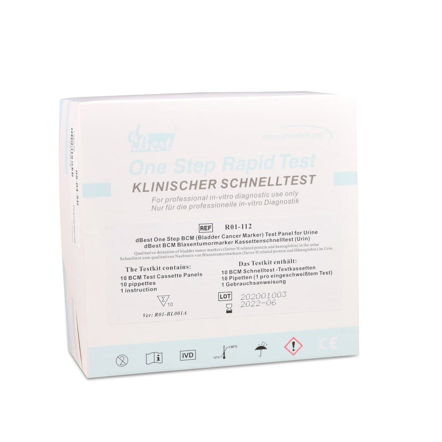 Dbest Onestep Bladder Tumour Marker Rapid Test Cassette