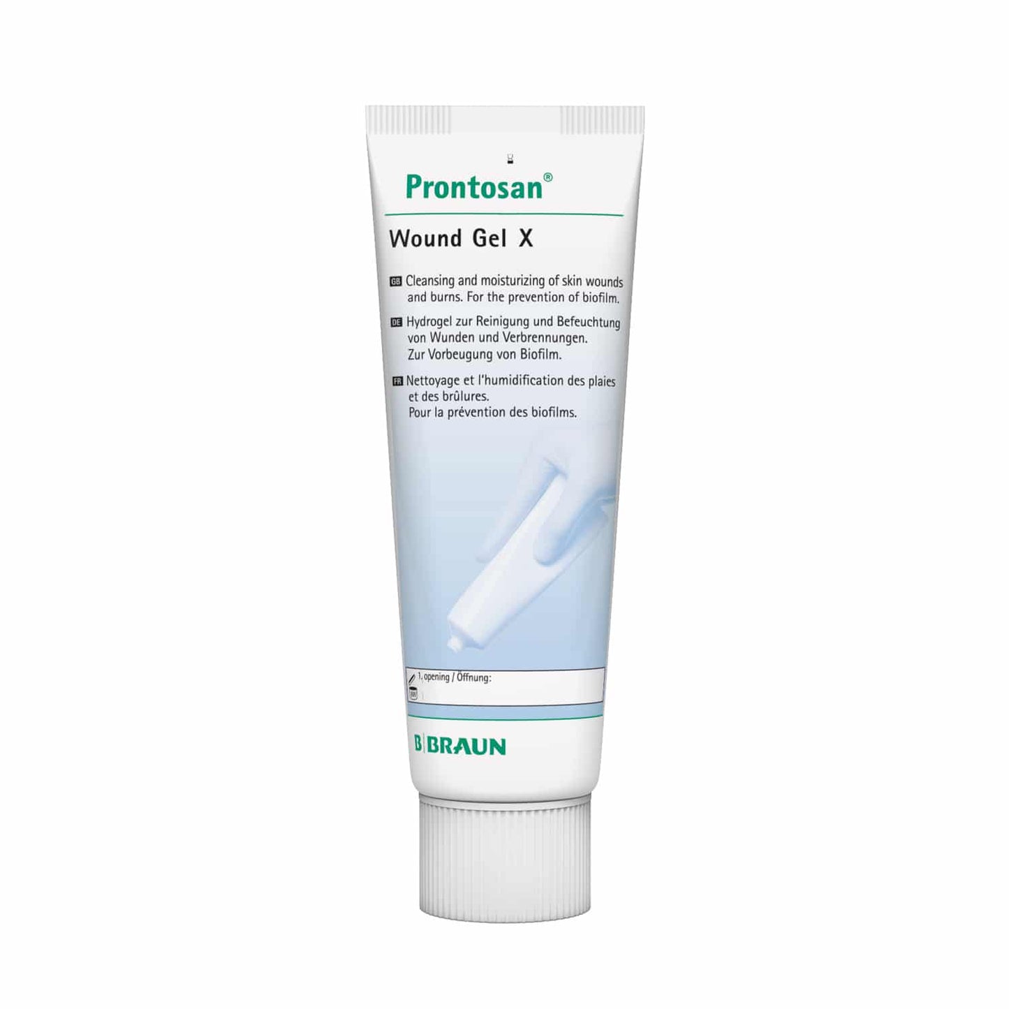 Prontosan Wound Gel X - Wound Gel With Firm Consistency For Large And Chronic Skin Wounds