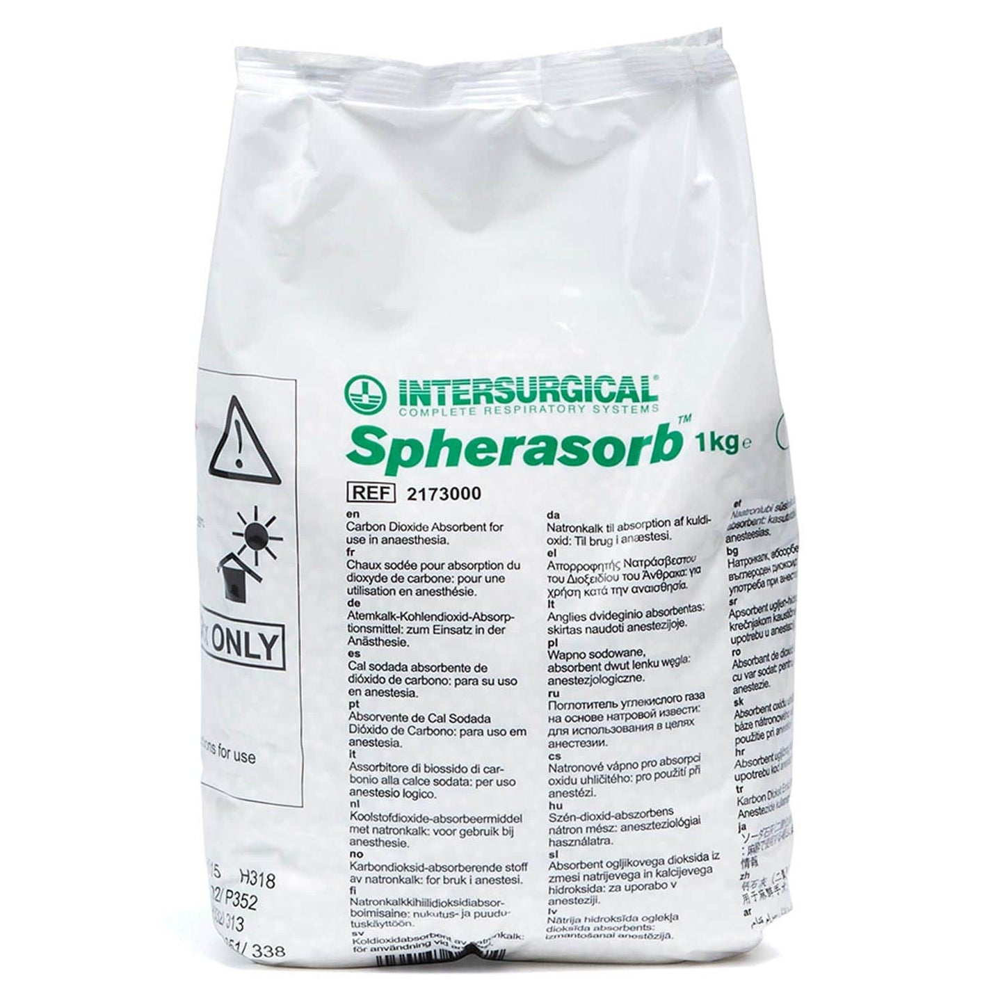 “Spherabsorb” Soda Lime From Intersurgical In A Bag Canister Or Cartridge