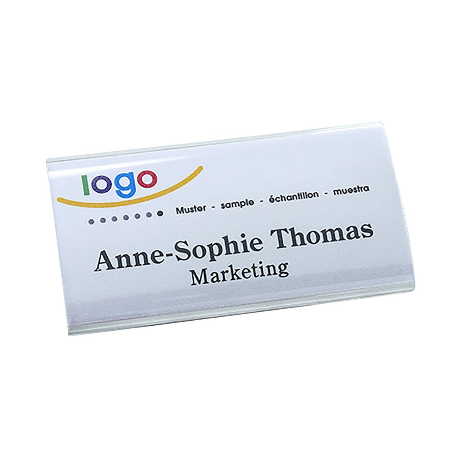 Name Badge For Use In The Healthcare Sector