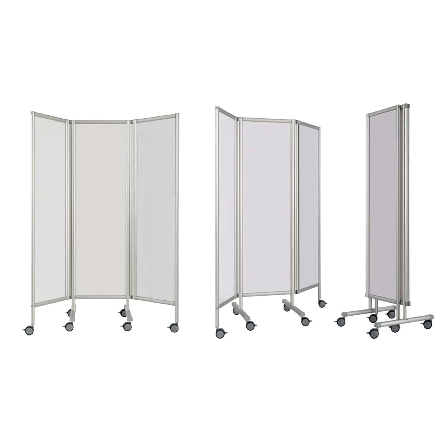 Butterfly Folding Screen With Castors Available In Two Different Widths
