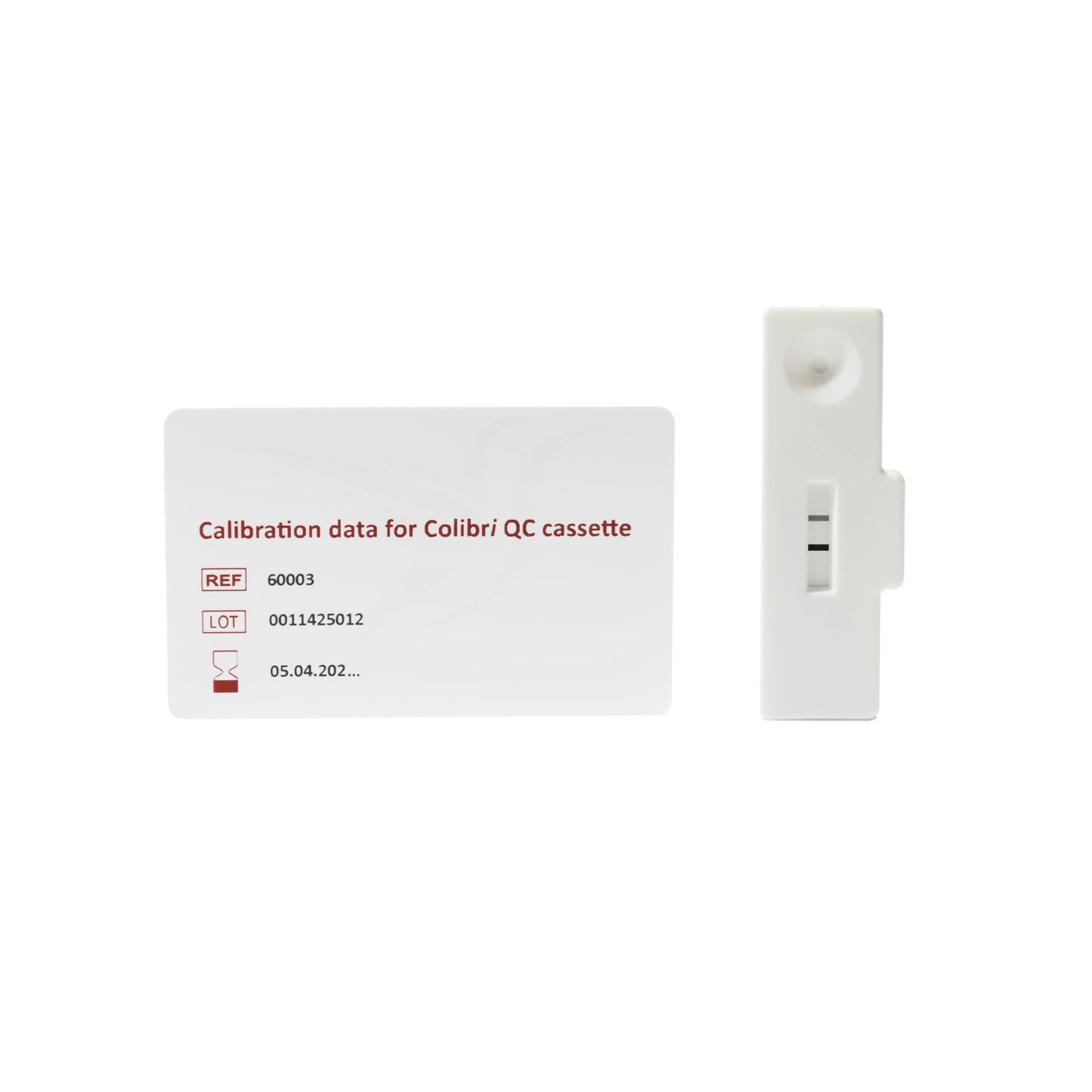 Colibri Qc Cassette For Daily Function Checks Of The Colibri Reader Device