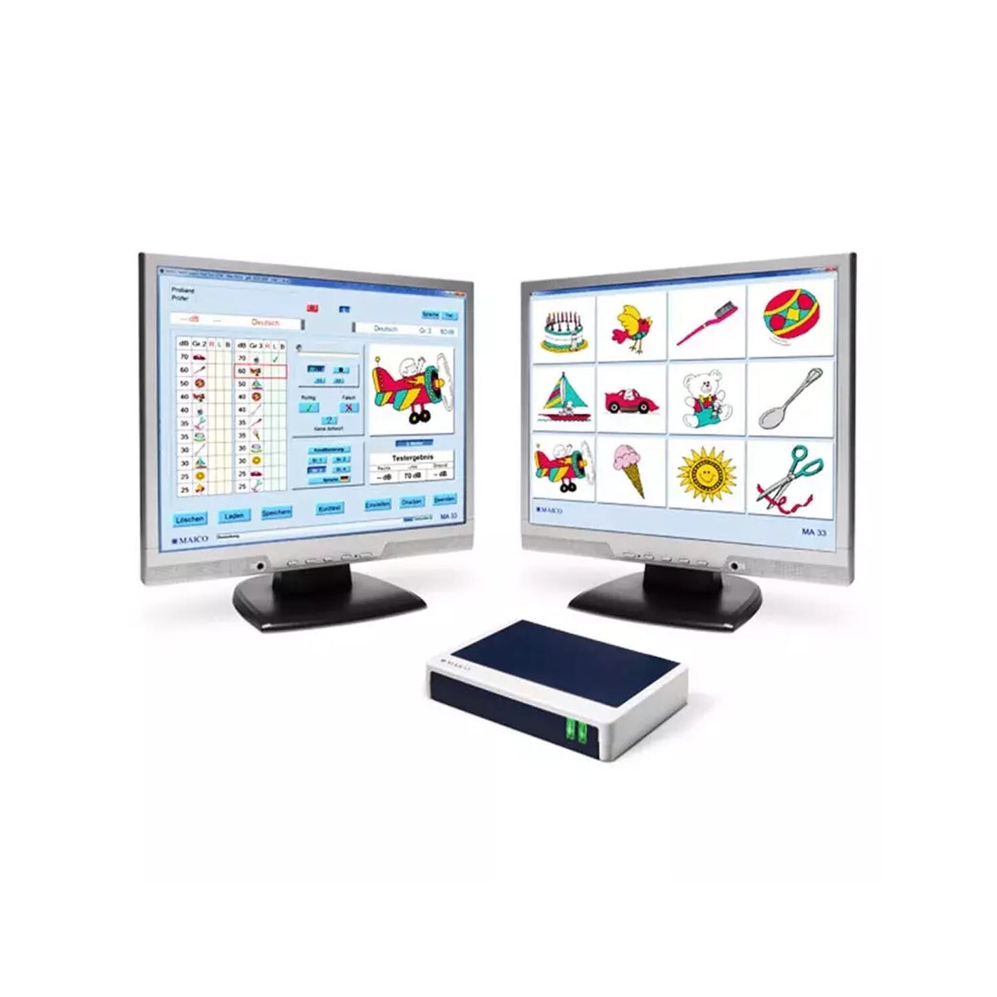 Maico Pilot Test Module For The Ma33 Audiometer - Especially For Children Aged 3 And Over
