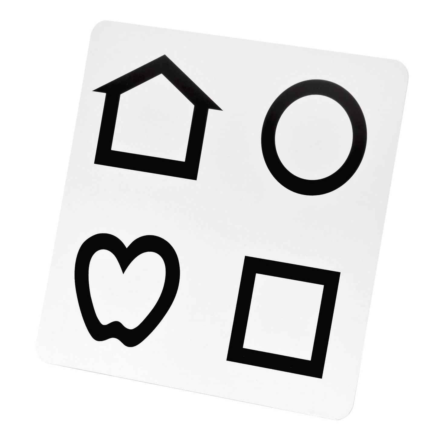 Lea Symbols® Answer Panel Made Of Translucent And Semi-Transparent Plastic