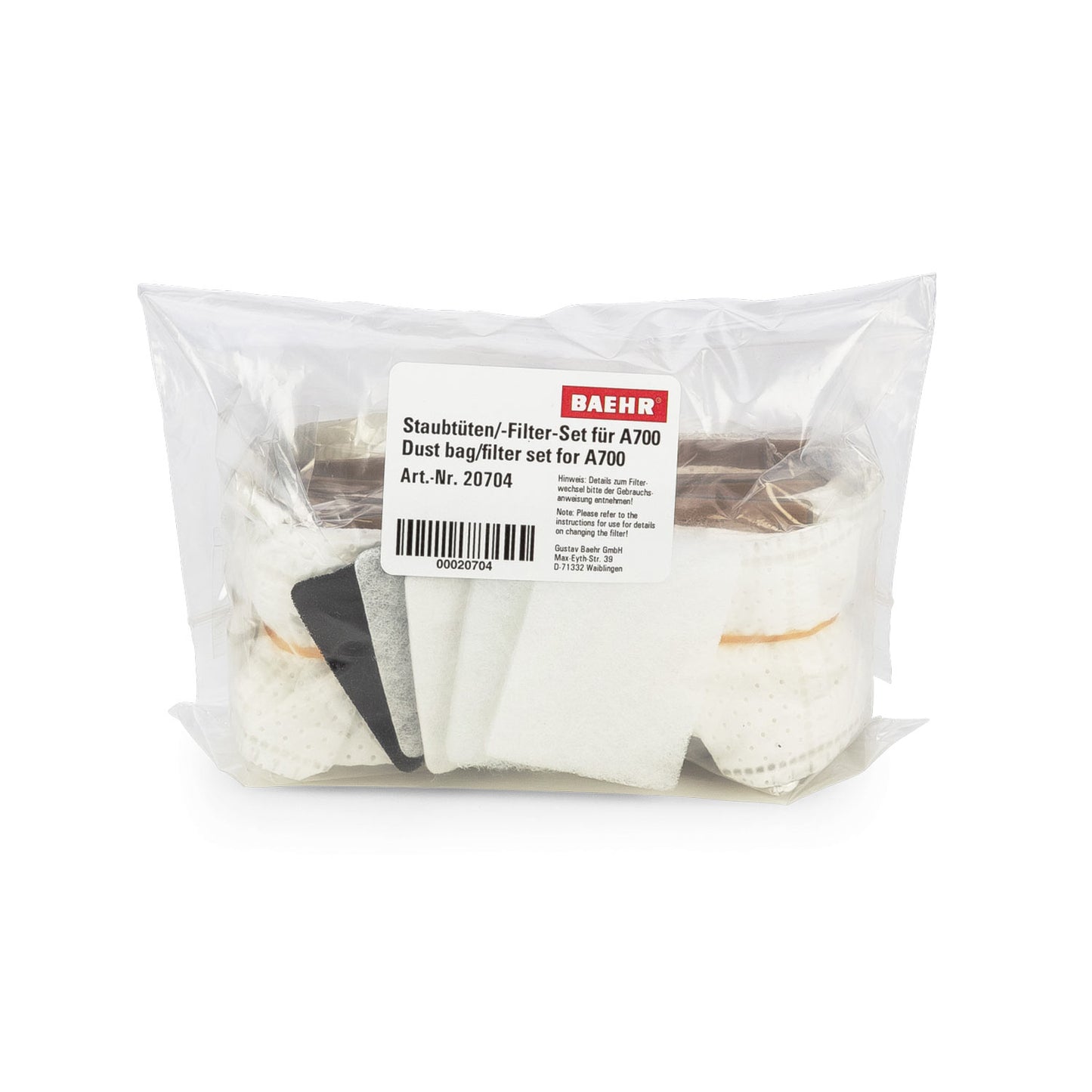 Baehr Dust Bags/Filter Set Available In Various Designs