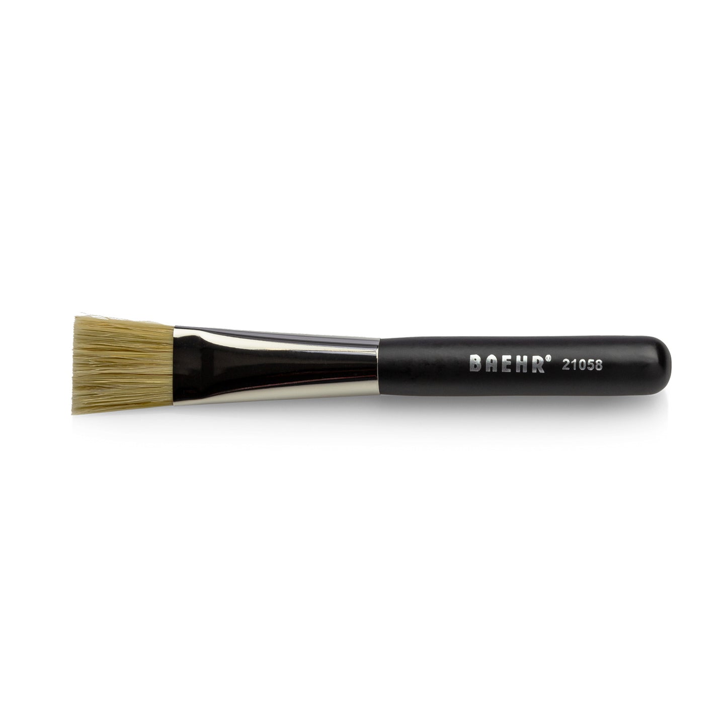 Mask Brush Made Of Goat Hair And A Natural Hair Mixture