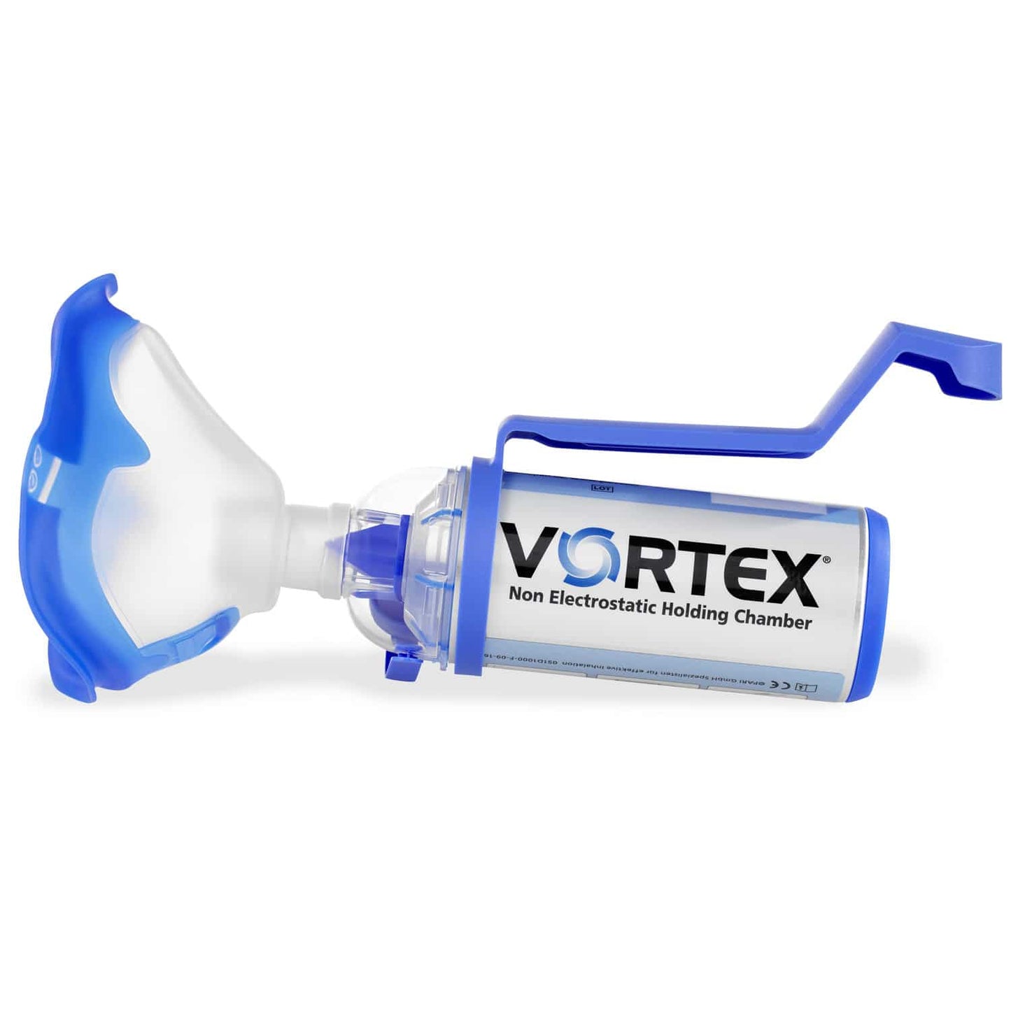 Vortex® Inhalation Aid Optionally With Mouthpiece Or Mask For Babies Children Or Adults