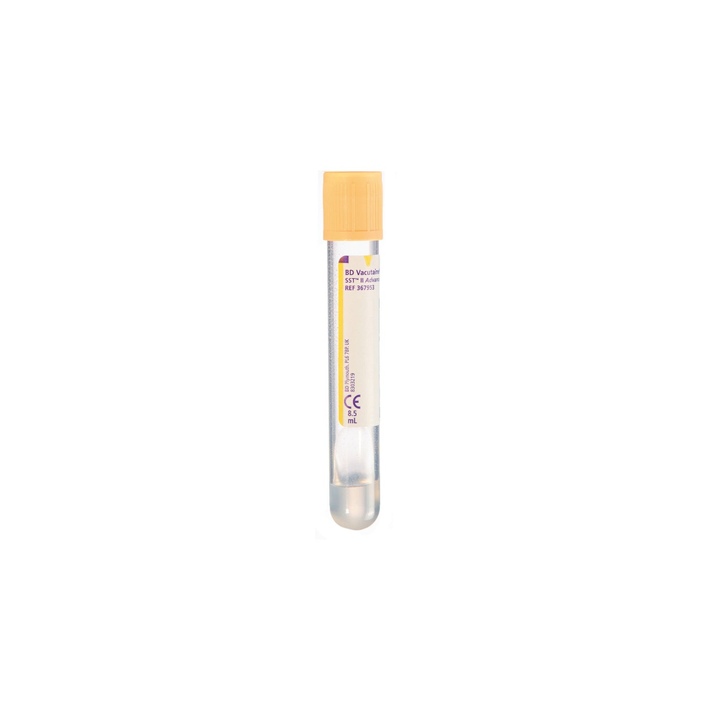 Bd Vacutainer® Sst™ Ii Advance 8.5 Ml With Separating Gel And Clot Activator