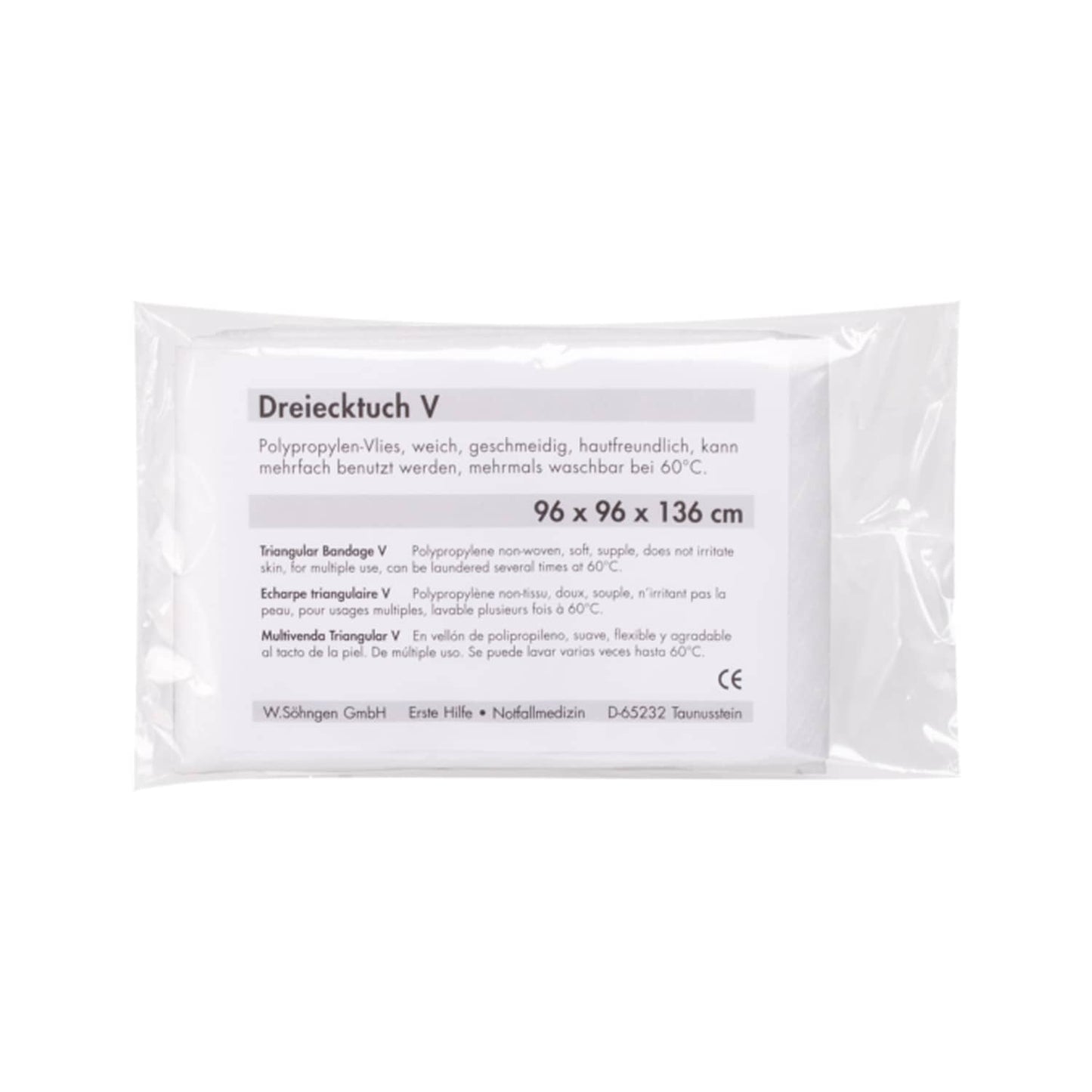 Triangular Bandage From Söhngen For Fixation Padding Or As A Carrying Aid