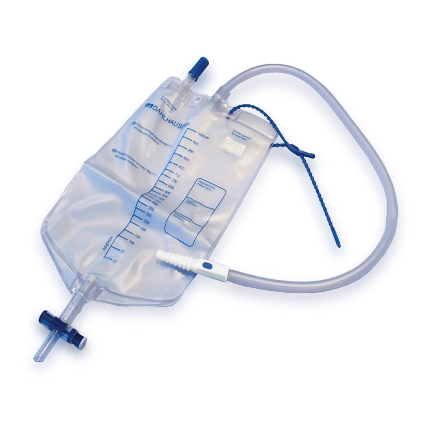 Thorax Drainage Bag With Heimlich Valve And Vent Valves