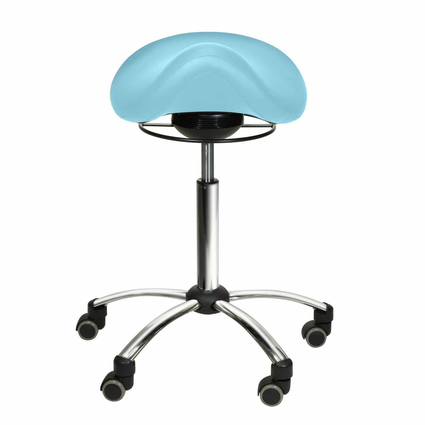 Comfort Saddle Stool With Ergonomically Shaped Seat