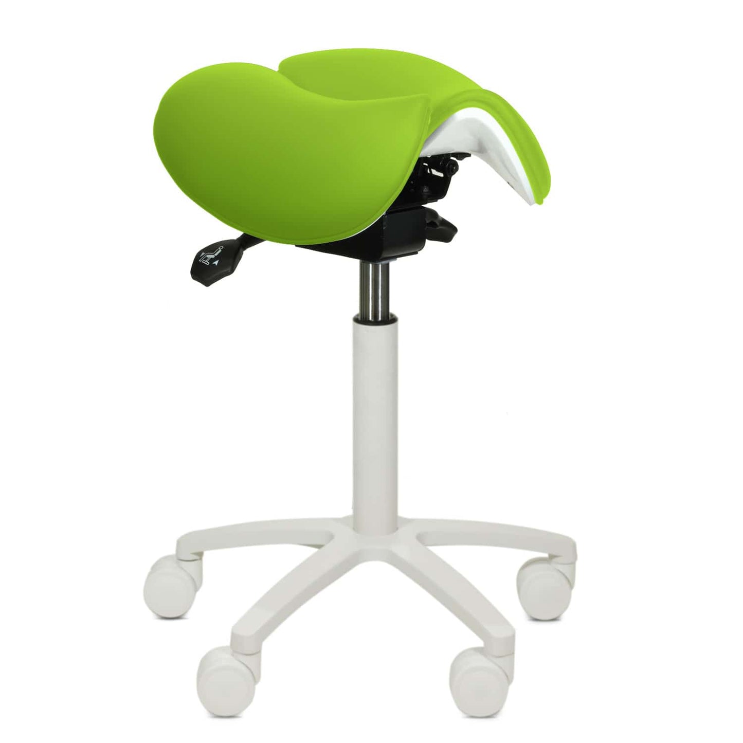 Ergonomic Saddle Stool With Split Seat