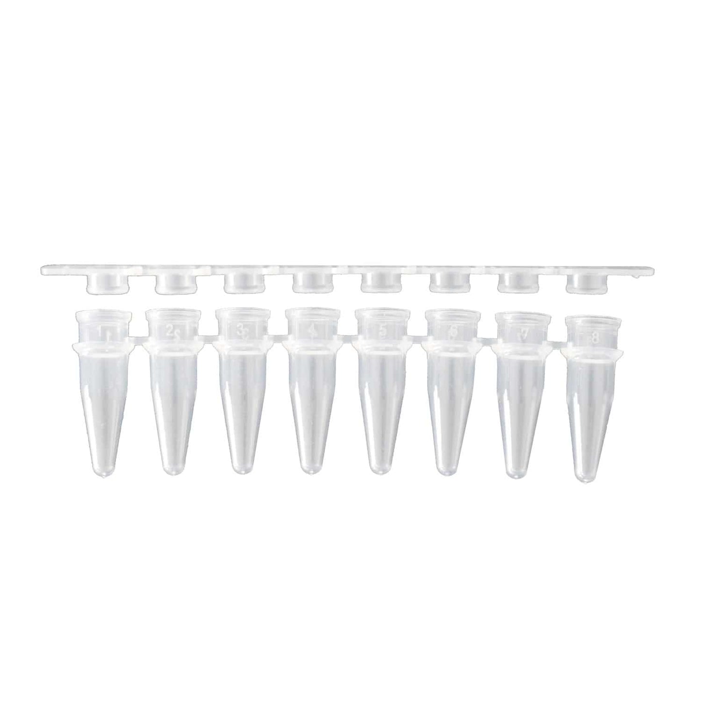 Transparent Eppendorf Pcr Tubes (0.2 Ml) With Ultra Thin Walls For Optimal Heat Conduction
