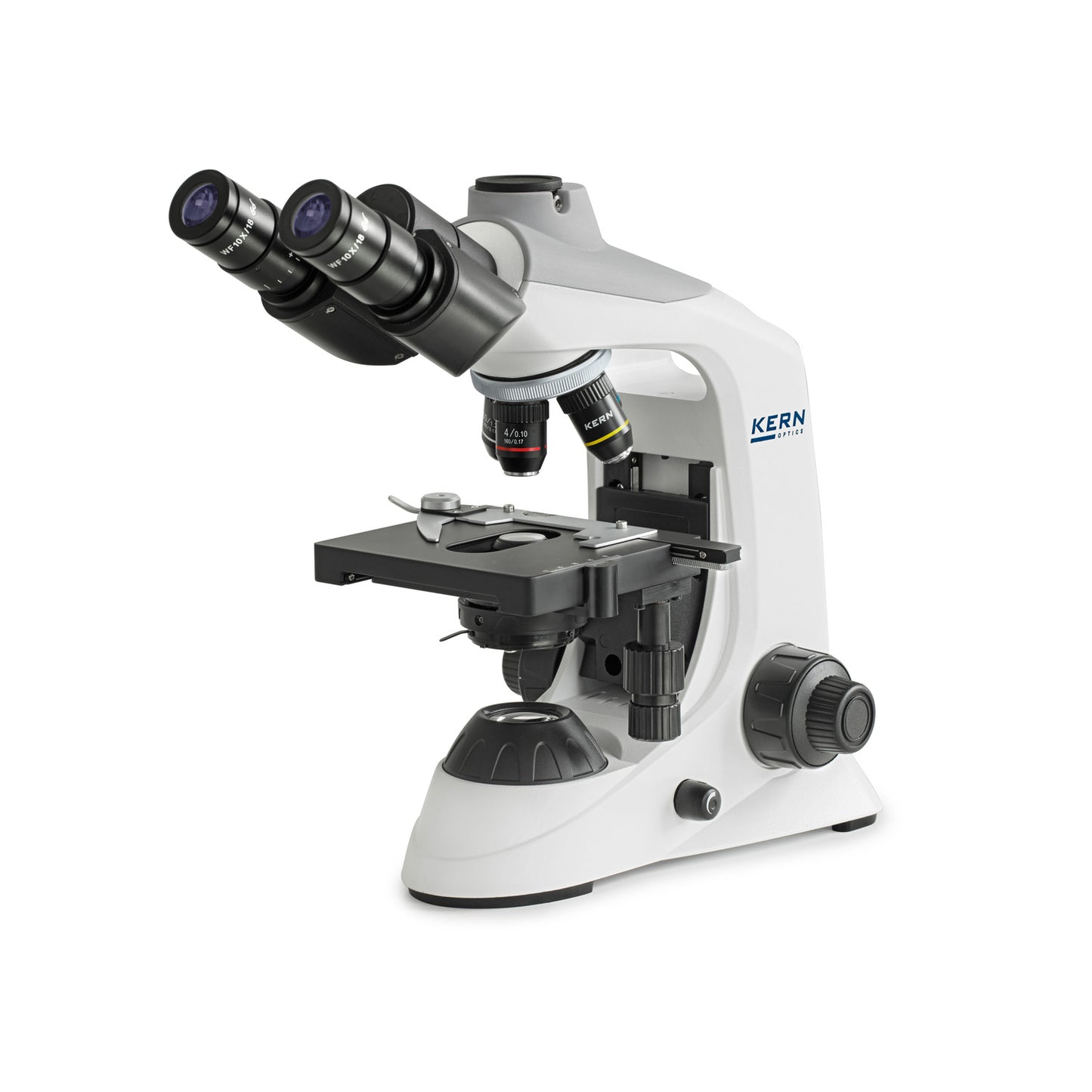 Kern Obe 134 Trinocular Transmitted Light Microscope With Extra High Magnification
