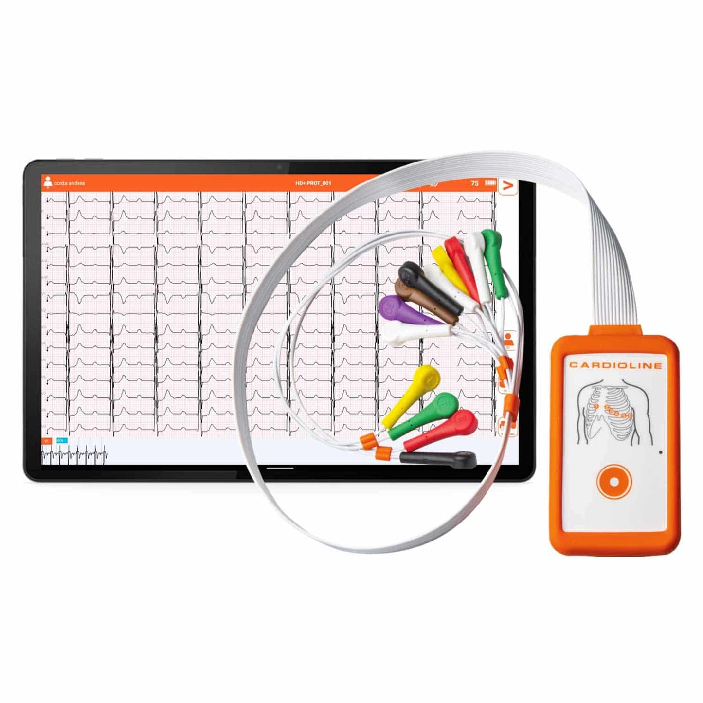 Cubestress Package Including Software And Ecg Recording Unit