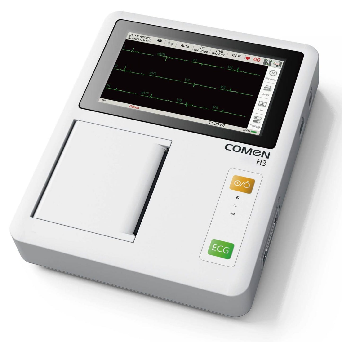 Comen H3 3-Channel Ecg For Real-Time Monitoring Of 12-Lead Waveforms
