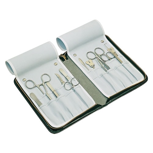 Instrument Case Genuine Leather With Removable Cotton Inlays