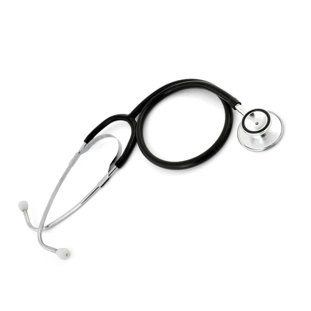 Dual-Head Stethoscope | 77 Cm Long Available With Various Tube Colours