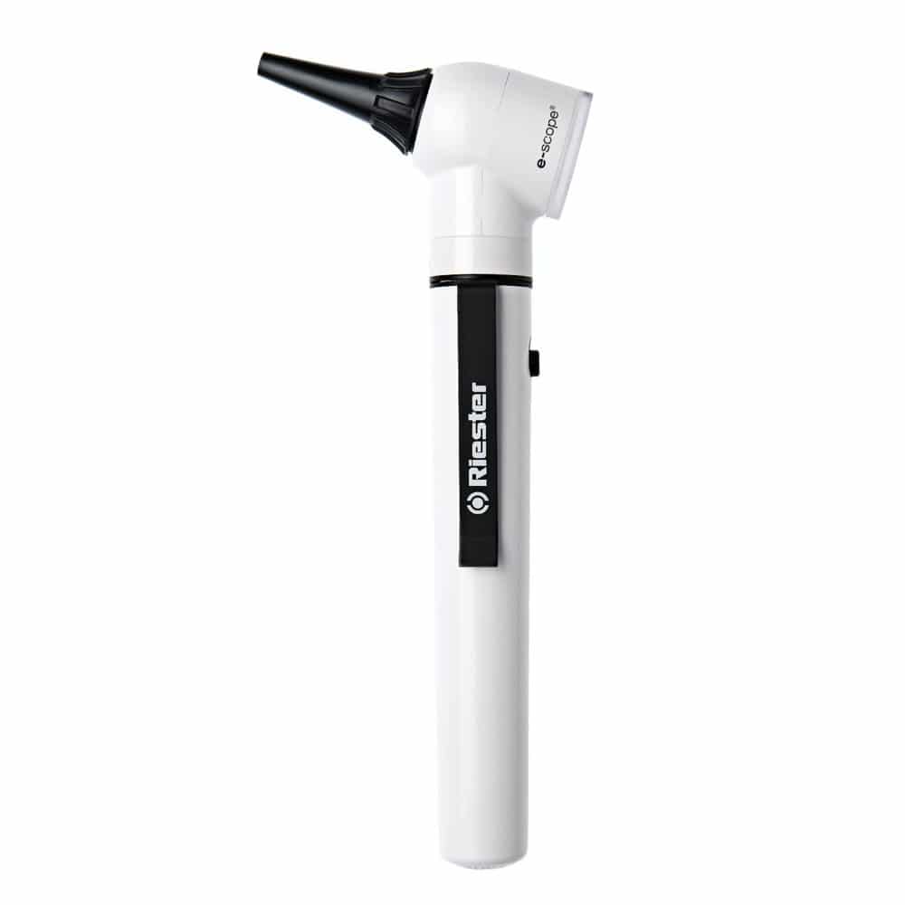 E-Scope® Otoscope With Impact-Resistant High-Gloss Housing In White Or Black