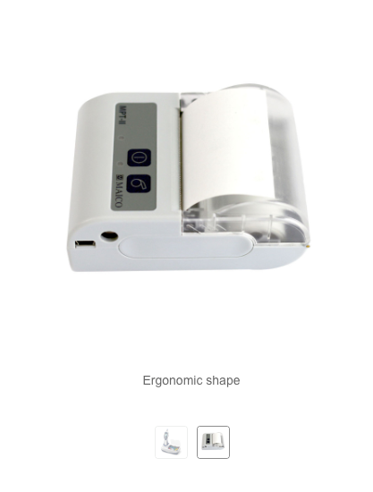 Maico EasyTymp Tympanometer with external printer - EconoMed