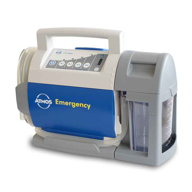 Emergency Aspirator Pump ATMOS E341 Battery with Serres container system - EconoMed