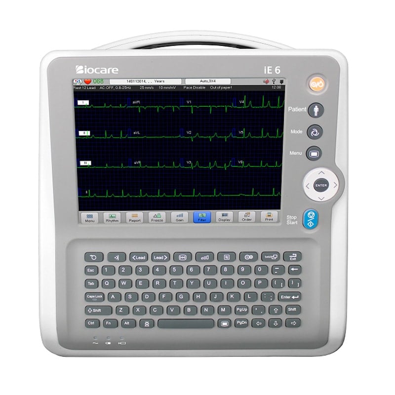 Biocare Ie-6 Ecg Unit With High Resolution 8" Tft Lcd Screen