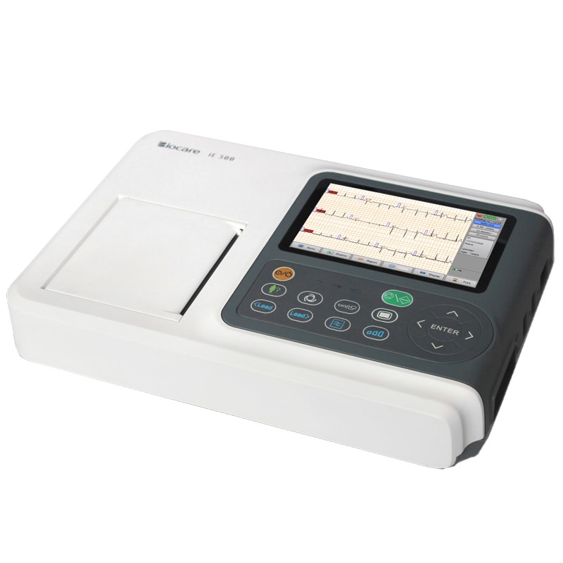 Biocare Ie 300 Ecg Unit - High Resolution 5 Inch Lcd Display