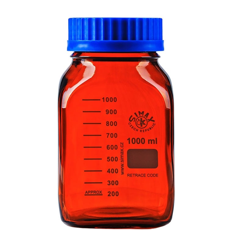 Lab Bottles Square Available In Various Sizes