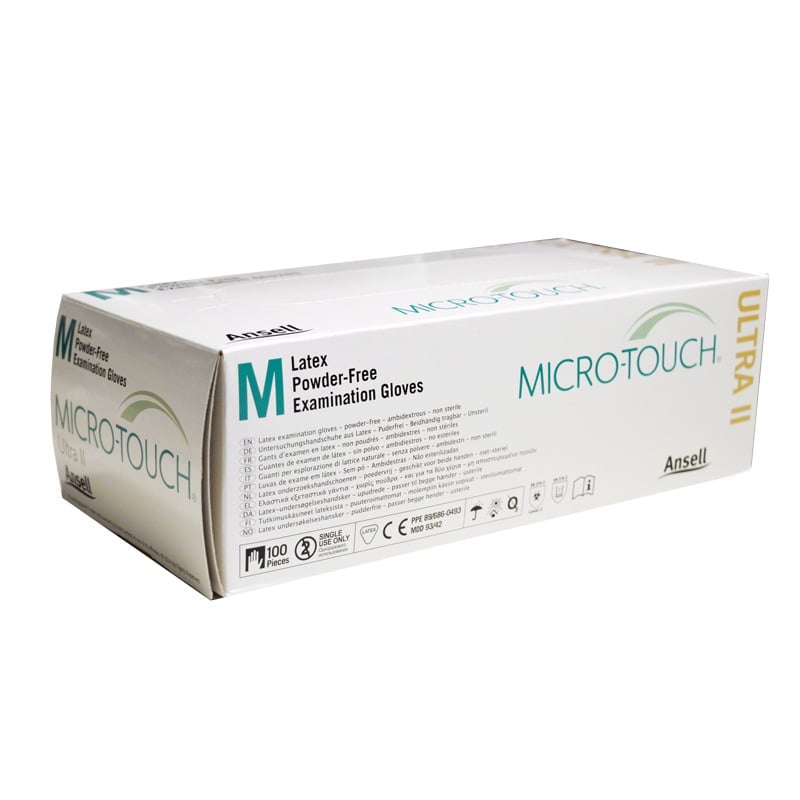 Ansell Micro-Touch Ultra Ii Latex Examination Gloves