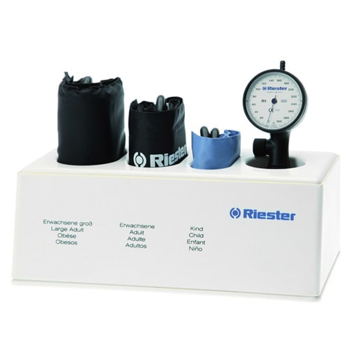 Riester R1 Shock-Proof Set With Sphygmomanometer Three Cuffs And Table Stand