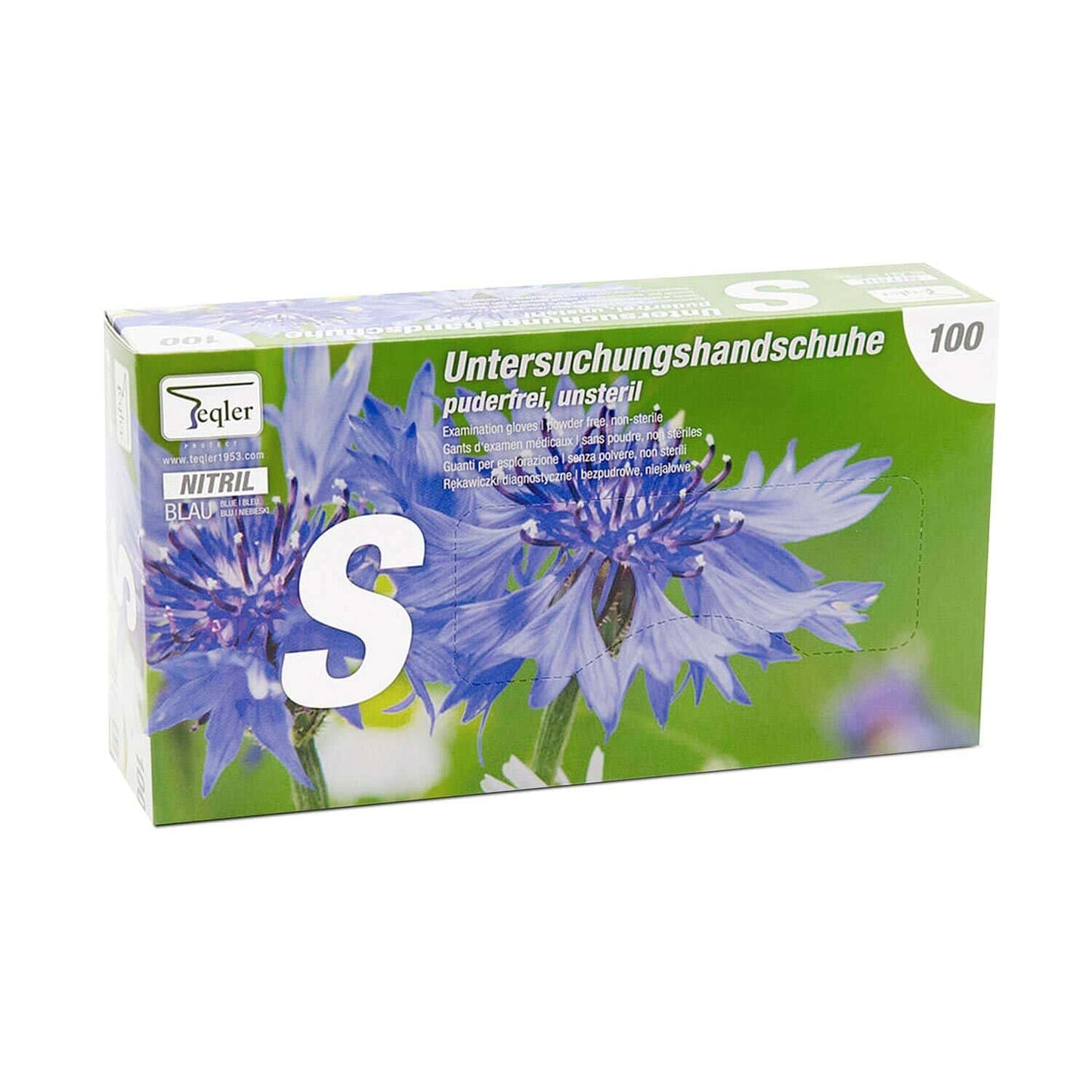 Powder-Free Nitrile Examination Gloves Pack Of 100