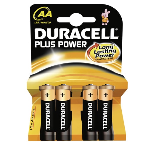 Duracell Aa Batteries   Disposable   4 Pieces