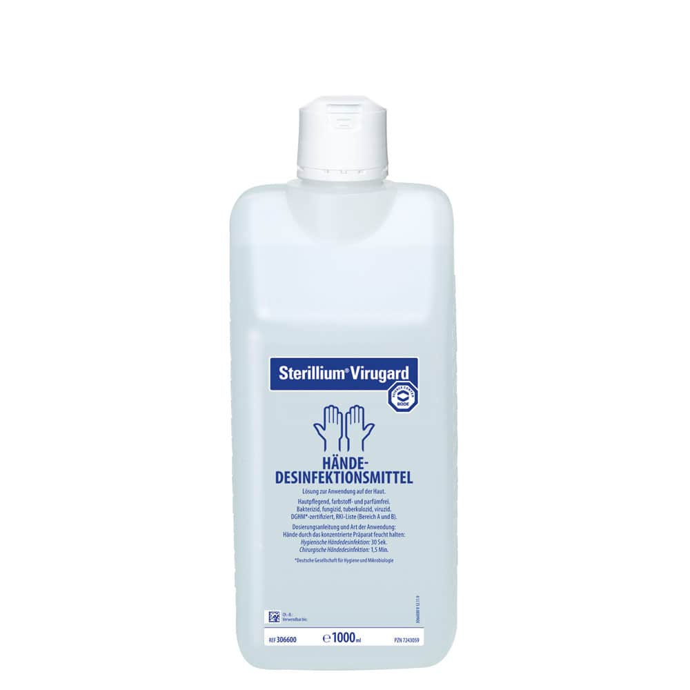 Sterillium Virugard Hand Disinfectant With Short Exposure Time & Broad Spectrum Of Efficacy