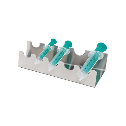 Syringe Rack For 5 Syringes For Safe Storage Of Prepared Syringes