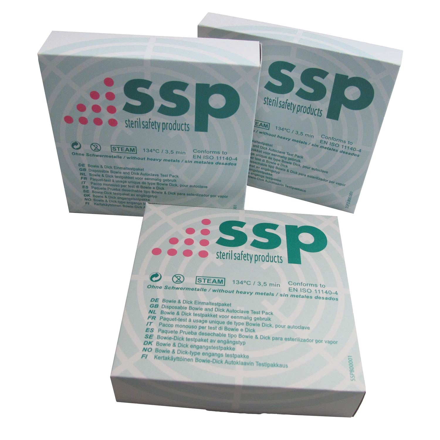 Bowie & Dick Test For Quality Control Of Autoclaves | Easy To Read   Completely Recyclable