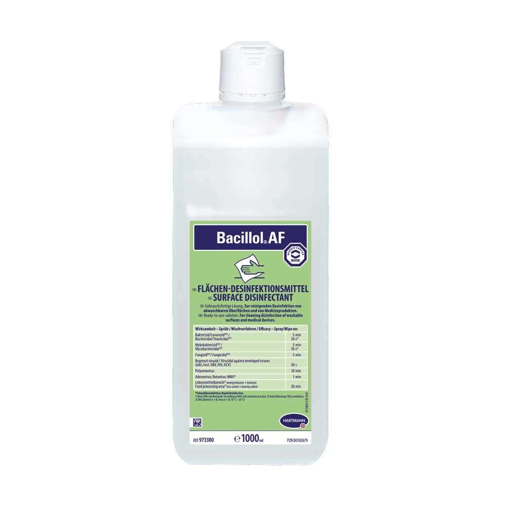 Bode Bacillol Af Surface Disinfectant With Quick Activation Time